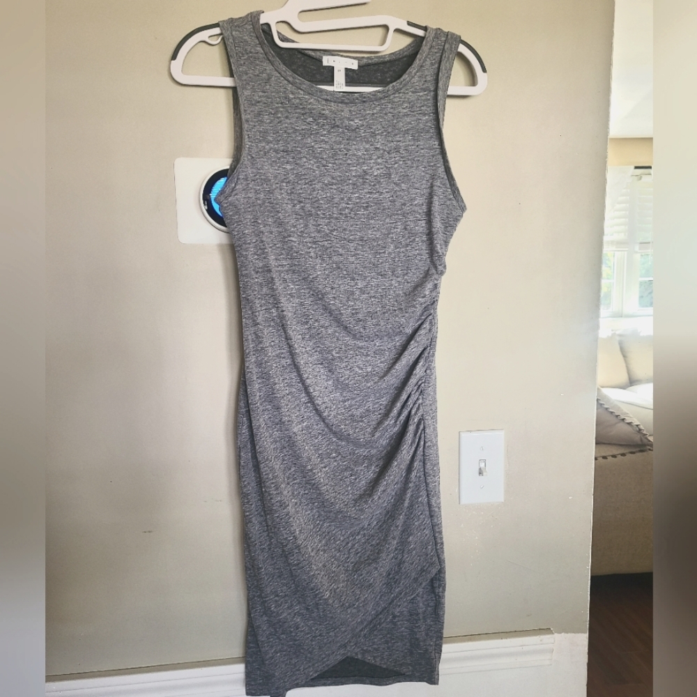 Leith Gray Sleeveless Dress
